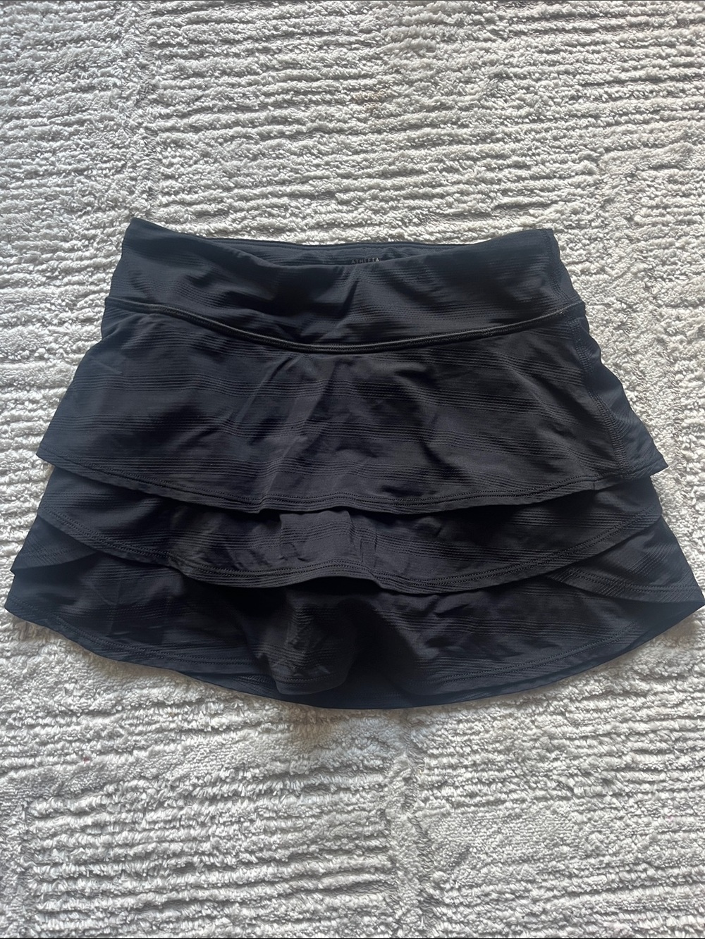 Athleta Girl | Black Tiered Swing Skort